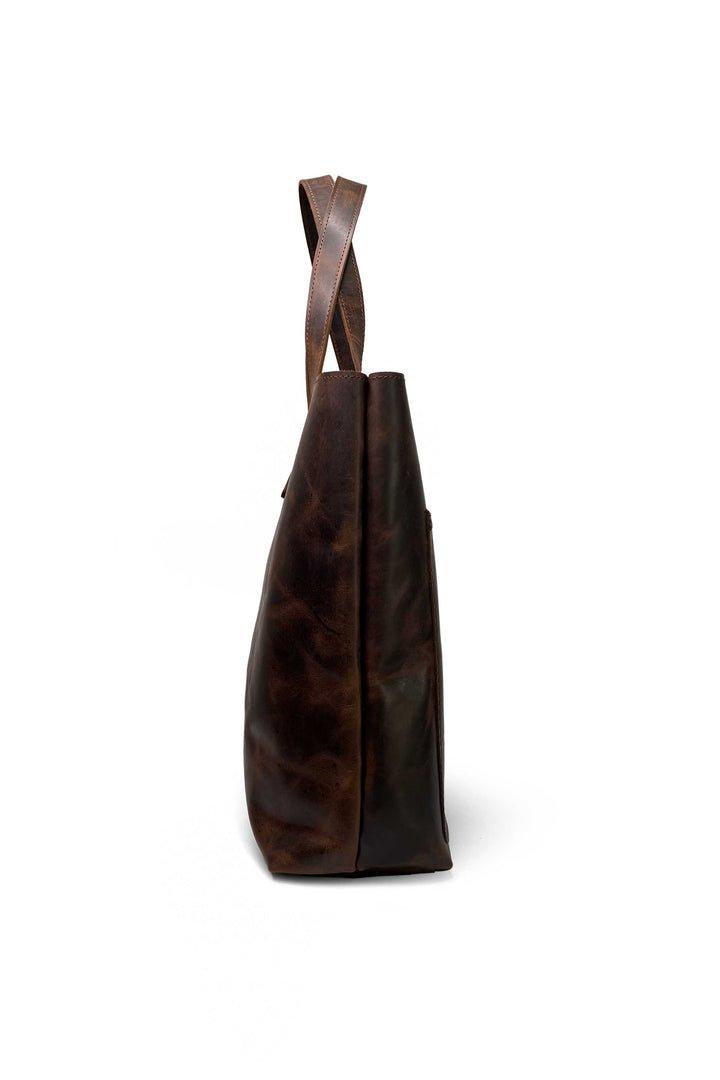 Vintage Voyager |leathet Tote Bag| - The Premium SkinTravel Accessories