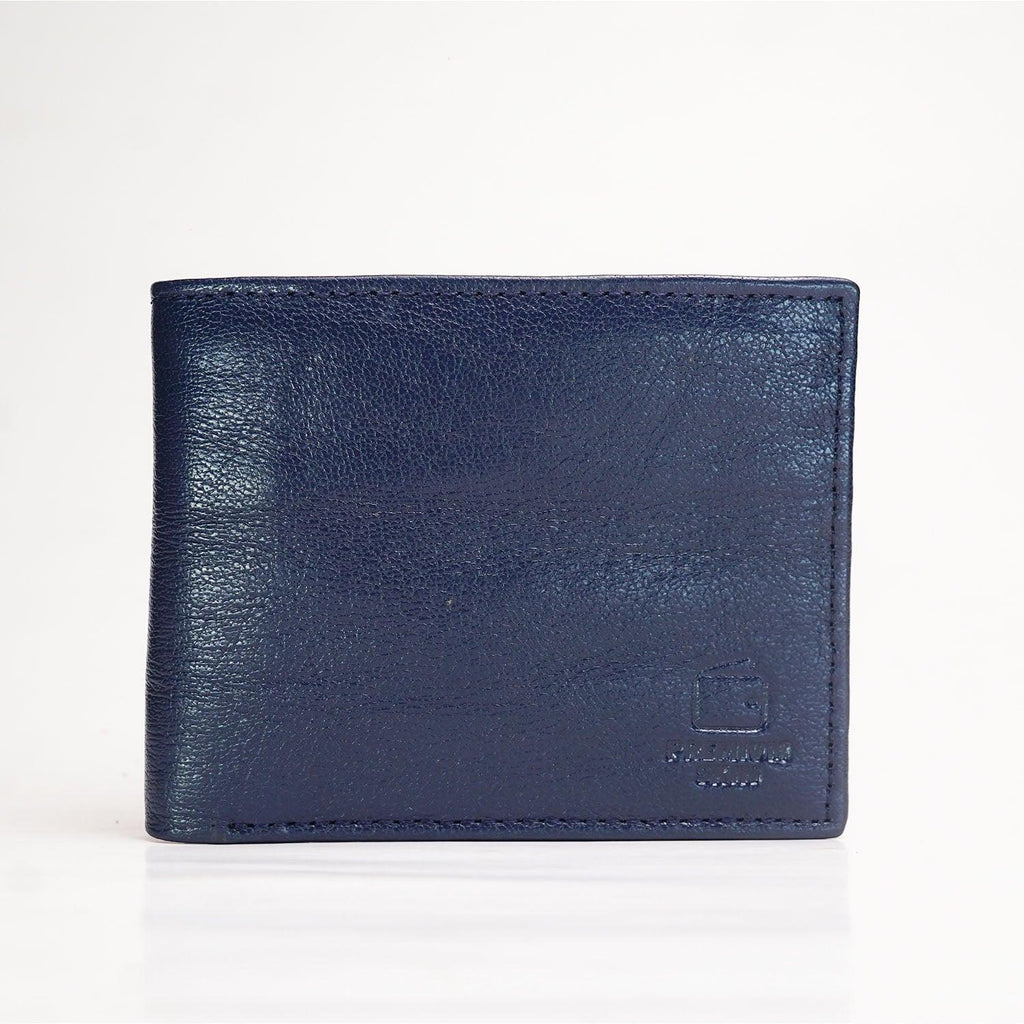 Moderno Leather Wallet – Navy Blue