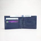 Moderno Leather Wallet – Navy Blue