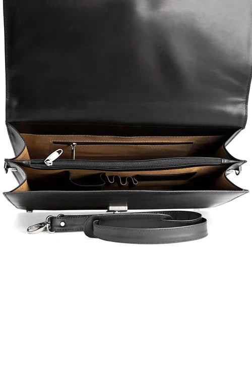 OfficeLine Elite Leather File Bag