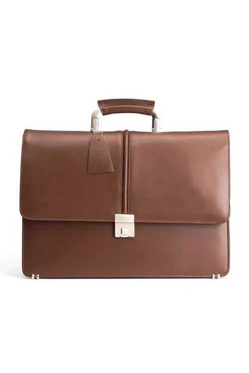 OfficeLine Elite Leather File Bag
