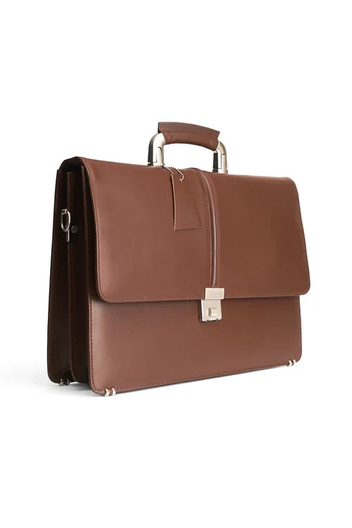 OfficeLine Elite Leather File Bag