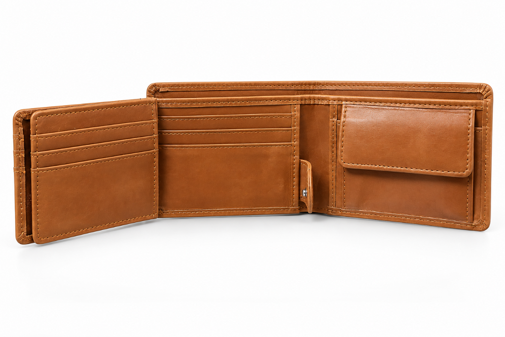Crown Fold — Premium Leather Wallet