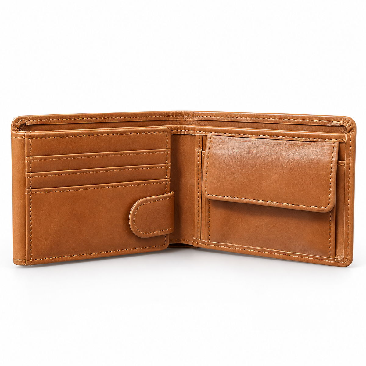 Crown Fold — Premium Leather Wallet