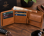 Crown Fold — Premium Leather Wallet
