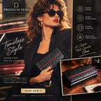 LuxeDiva — Premium Leather Ladies Clutch