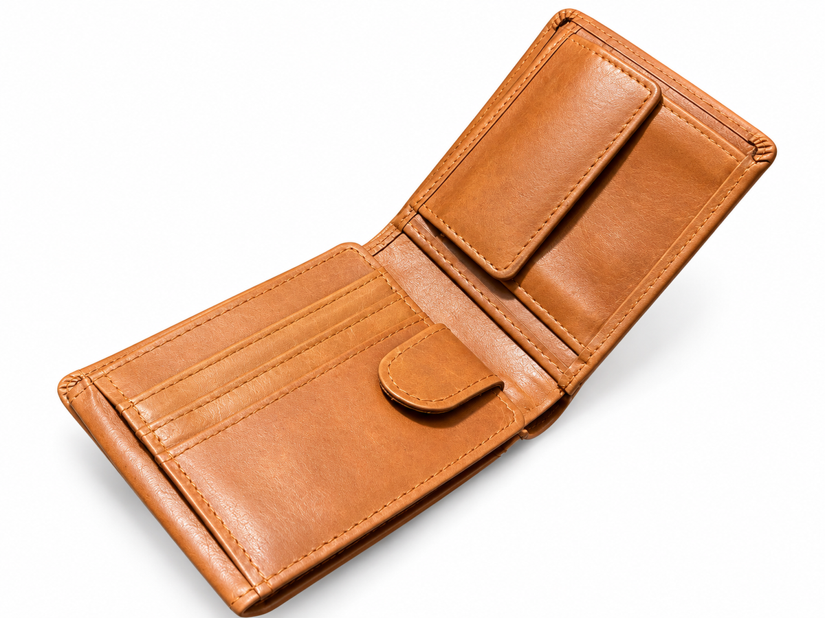 Crown Fold — Premium Leather Wallet