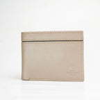MonoChic Leather Wallet [Cream] - The Premium Skinmens wallet
