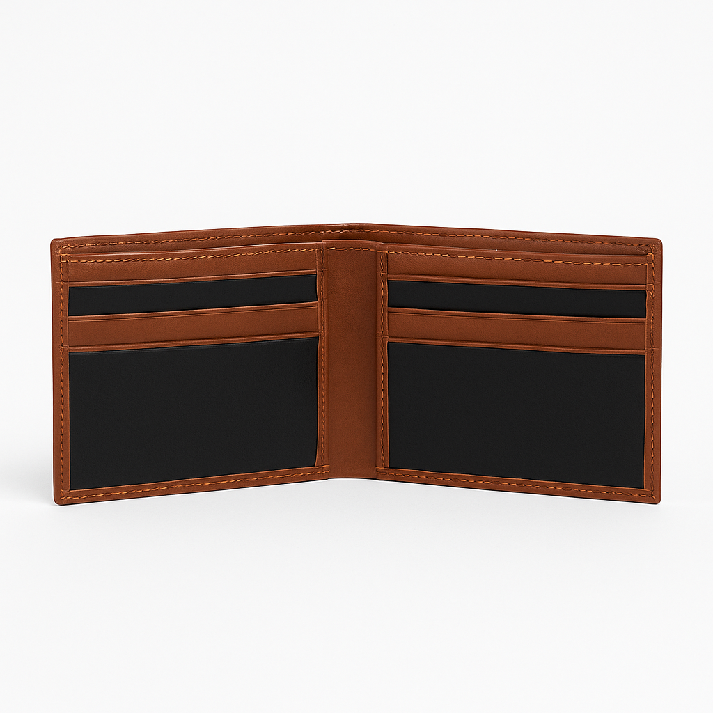 Moscow Handmade Leather Wallet – Dark Brown