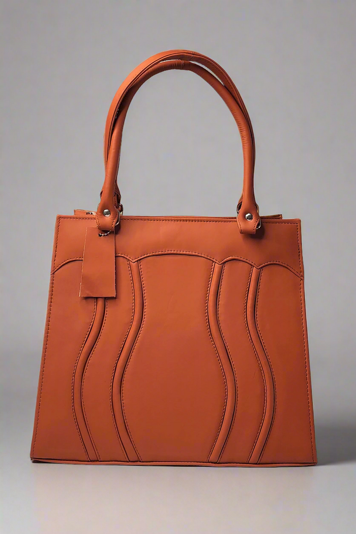 Vestra Elegance Leather Tote Bag