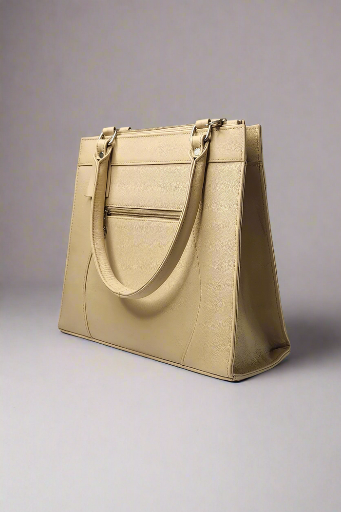 Vestra Elegance Leather Tote Bag