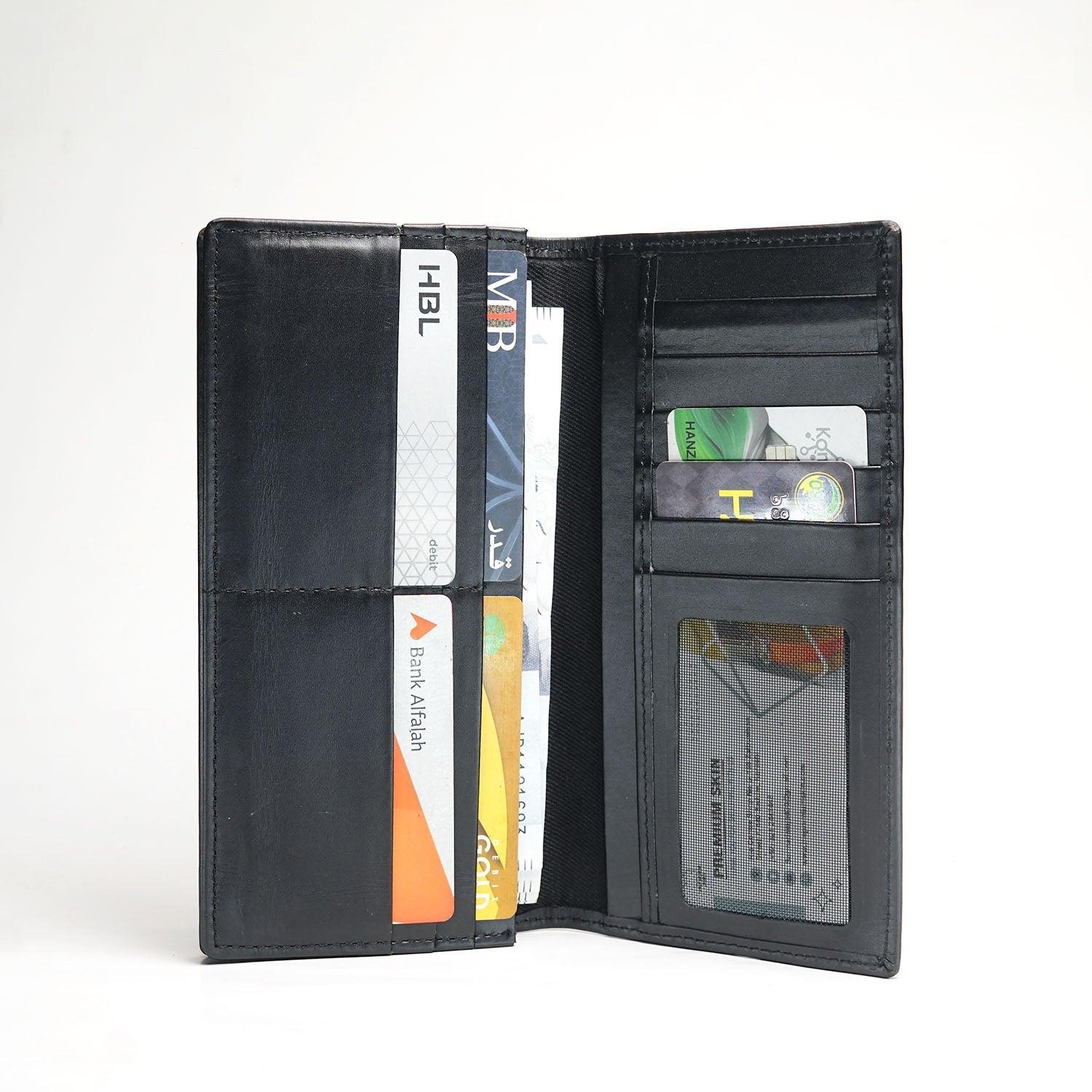 Sovereign Mobile and Accessories Keeper| Black| - The Premium Skinmens wallet